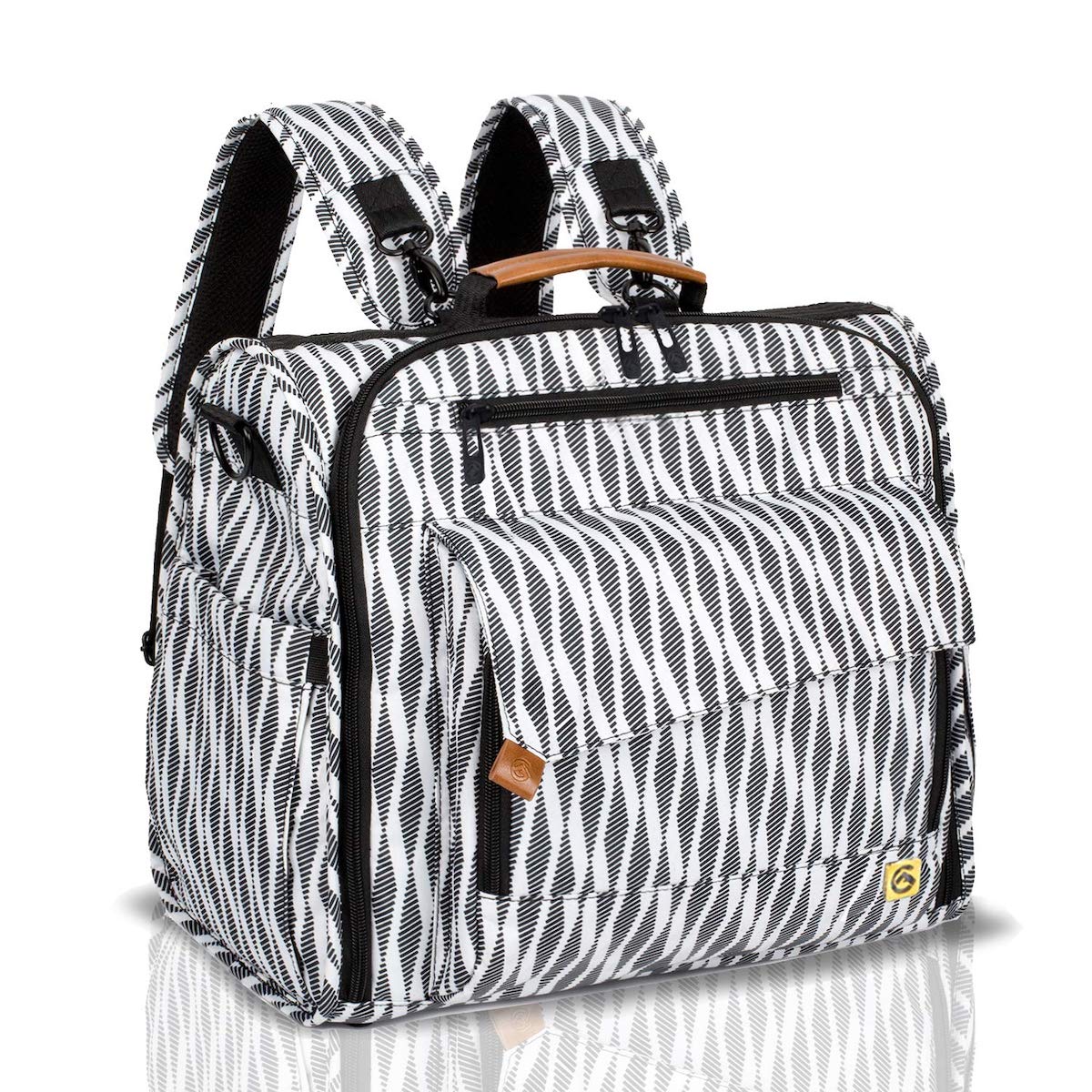 SuperK Black Sling Bag Stylish Trendy Zebra Print Sling Bag With Heavy  Metallic Chain Black & White - Price in India | Flipkart.com